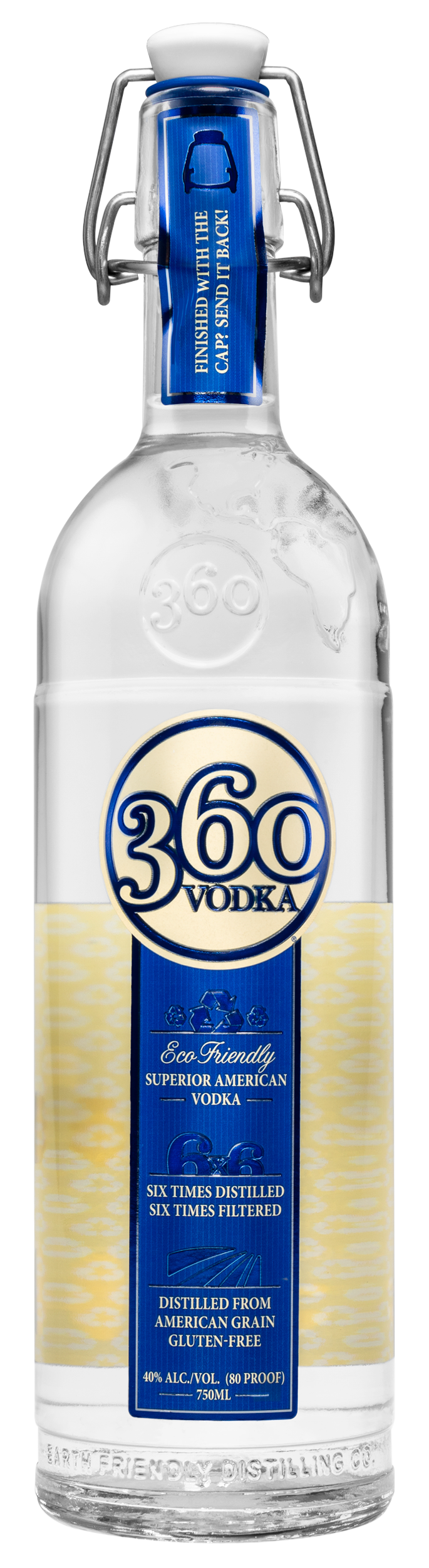 Enfermedad infecciosa localizar Puntero 360 Vodka Original 80 Proof | 360 Eco-Friendly Vodka